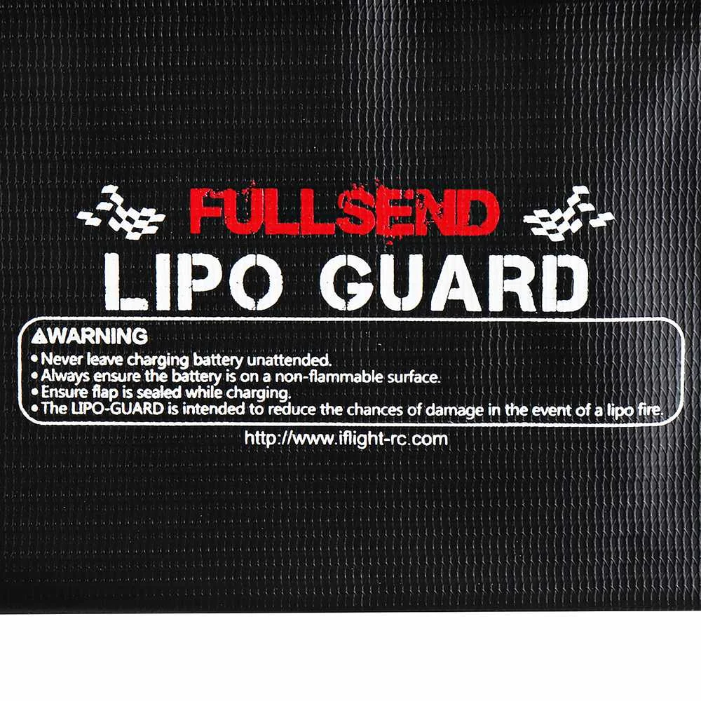 IFlight LIPO Guard портативная Водонепроницаемая взрывобезопасная сумка 240x180x65 мм для