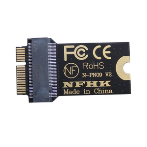 Адаптер Wi-Fi M.2, адаптер Wi-Fi Bluetooth, беспроводная карта M.2 NGFF ключ AA + E 2230 для Macbook Air 2013-2017 M2, Wi-Fi карта BCM94360CS2