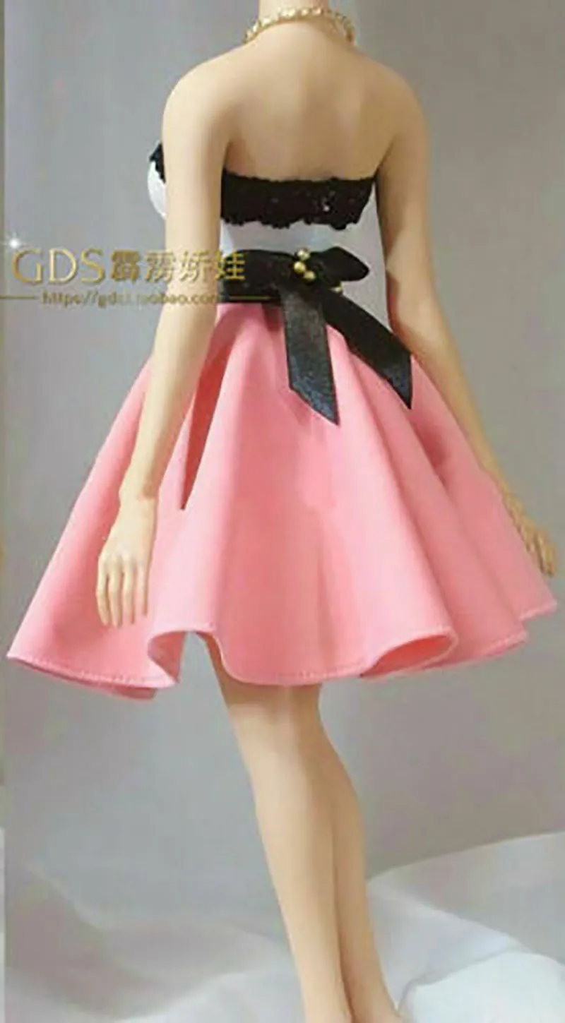 1/6 Girl Strapless Dress Top Suit Lady Skirt Clothes Set Fit 12'' Female Soldier Action Figure Body | Игрушки и хобби