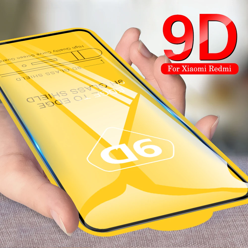 Защитное стекло 9D для Xiaomi Redmi K40 Pro Plus Note 9 Max 9S пленка экрана K30 с полным покрытием |