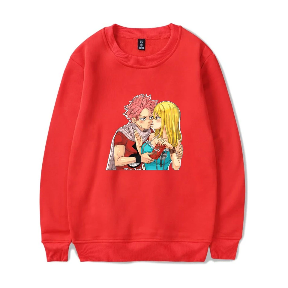 Программное обеспечение FAIRY TAIL популярный свитшот с длинным рукавом и круглым