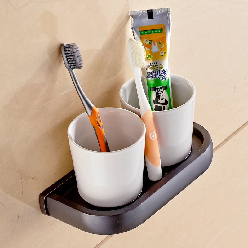 Набор оборудования для ванной комнаты, бронзовый держатель для зубной щетки, Держатель для полотенца, аксессуары для ванной комнаты