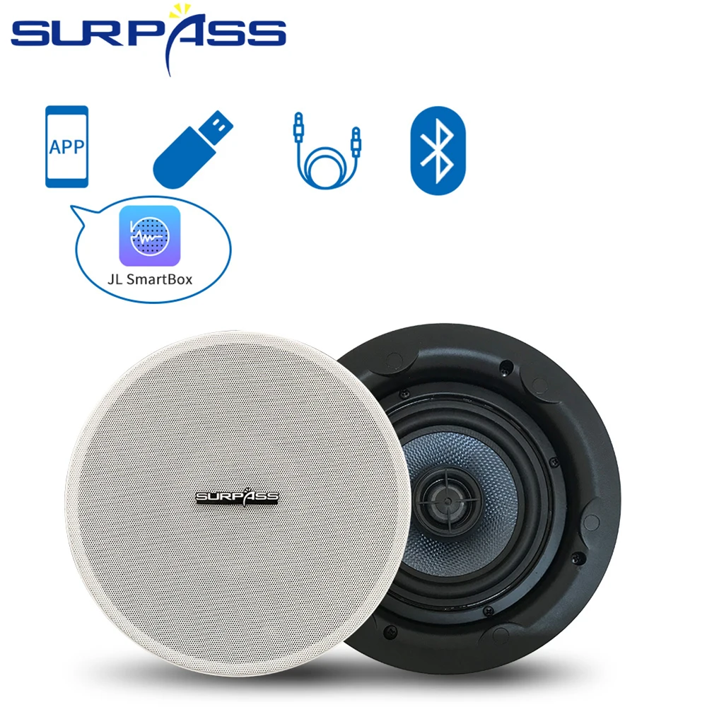 Водонепроницаемая потолочная Bluetooth Колонка для душа домашняя звуковая колонка