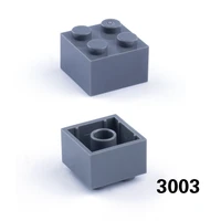 moc compatible small building block foundation accessories 3003 city building 2x2 square high brick pieces toys