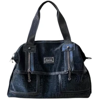 luxury designer shoulder bag tote large capacity shopper bag soft split fancy print purses and handbags bolso grande mujer