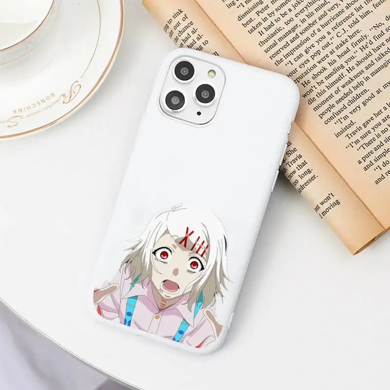 

JUUZOU SUZUYA Tokyo Ghouls Phone Case Candy Color for iPhone 11 12 mini pro XS MAX 8 7 6 6S Plus X SE 2020 XR