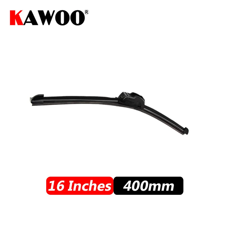 

KAWOO, Универсальная автомобильная Щетка стеклоочистителя, j-крюк, мягкая безкаркасная резиновая щетка для лобового стекла автомобиля 14 "16" 17 "18" 19 "20" 21 "22" 24 "26"