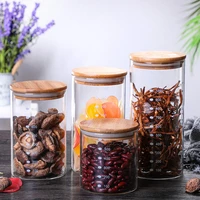 600 1200ml storage jar with scale sealed jar coffee bean seasoning dried fruit candy medicinal materials preservation bottle