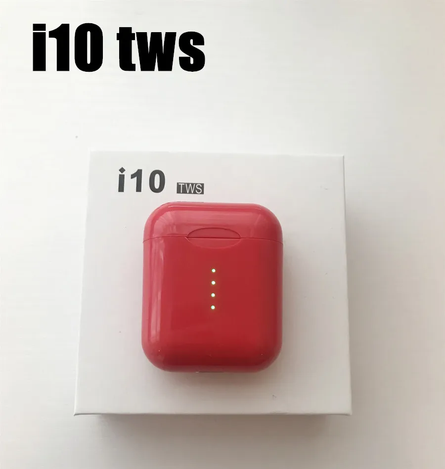 Новинка 2019 оригинал i10 tws 1:1 мини беспроводной Bluetooth 5 0 бас наушники телефоны для