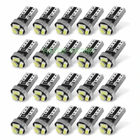10pcs t5 led bulb w3w 74 286 w1 2w auto car dashboard lights car auto side wedge light lamp 3smd 3014 instrument cluster lights
