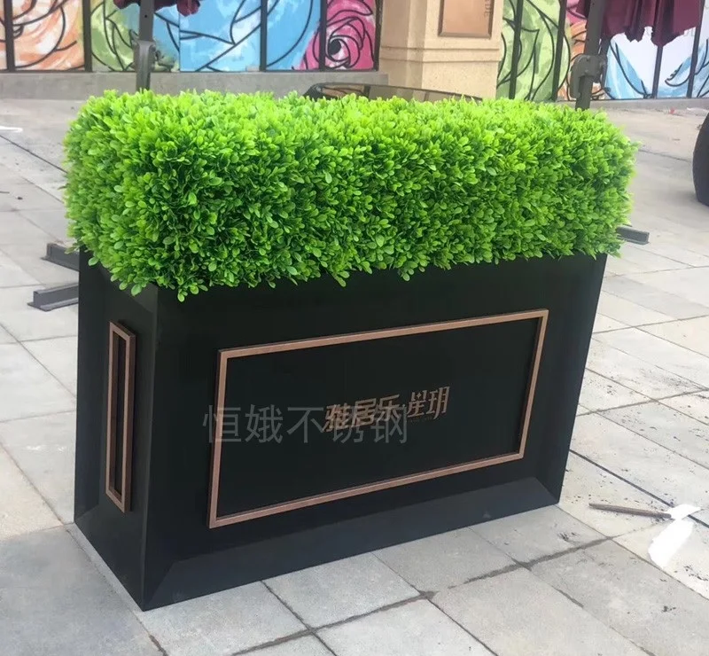 Индивидуальные Длина садовый горшок вазон делитель стены/из