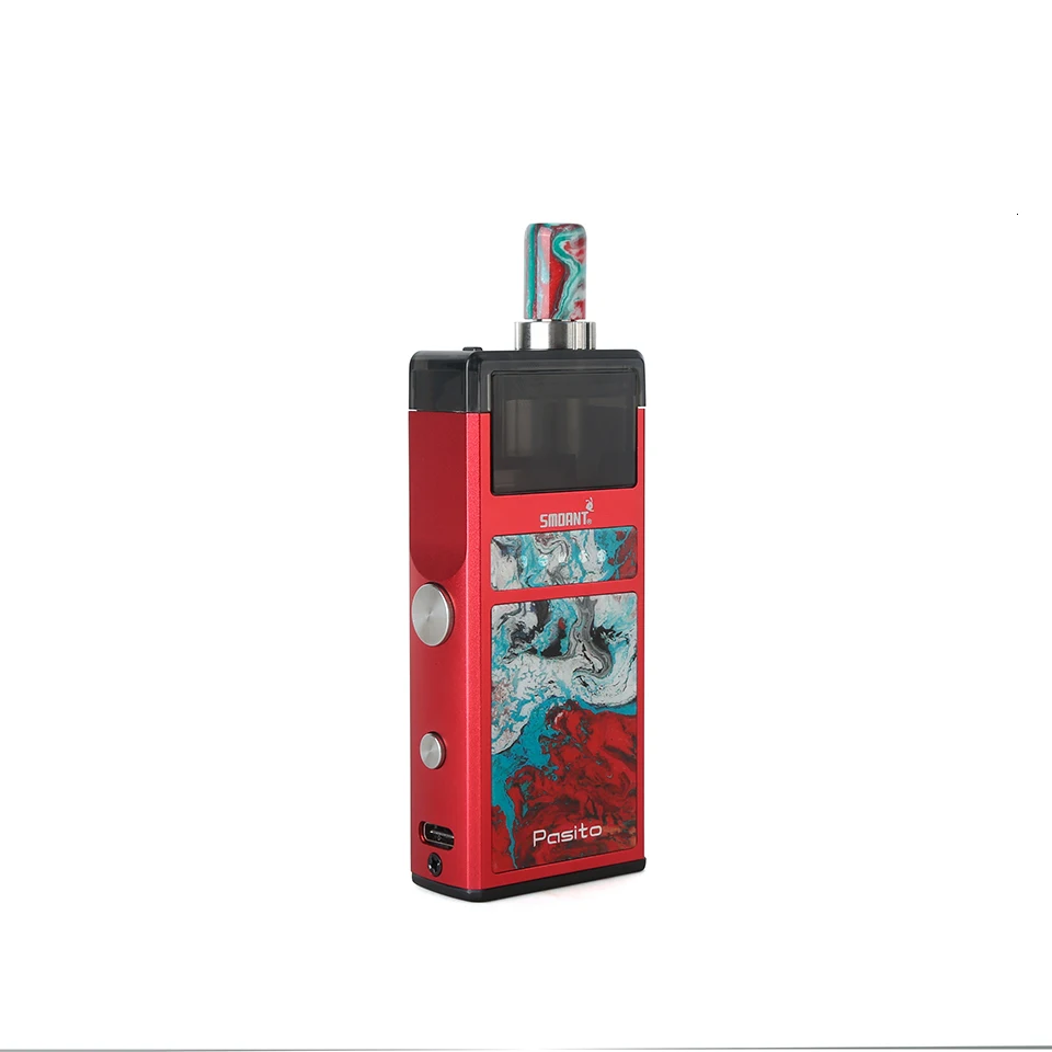 Оригинальный smoant Pasito электронная сигарета стартовый комплект Ручка 1100 мАч
