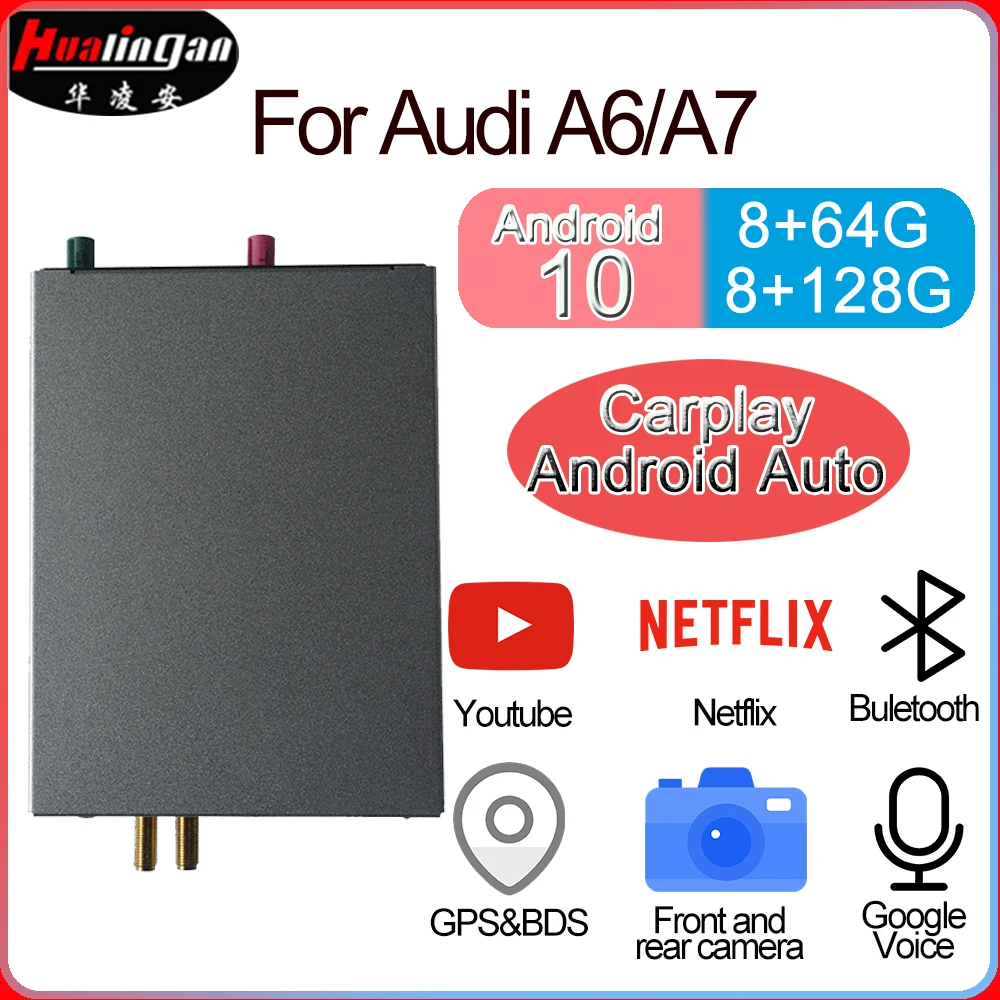 Hualingan для Audi A6/A7 система MMI3G Android автомобильный мультимедийный системный декодер