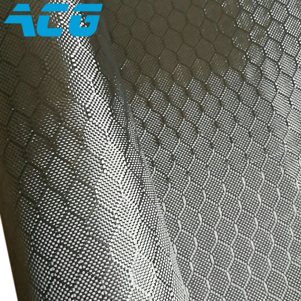 Жаккардовая ткань из углеродного волокна 3K для автомобильных запчастей