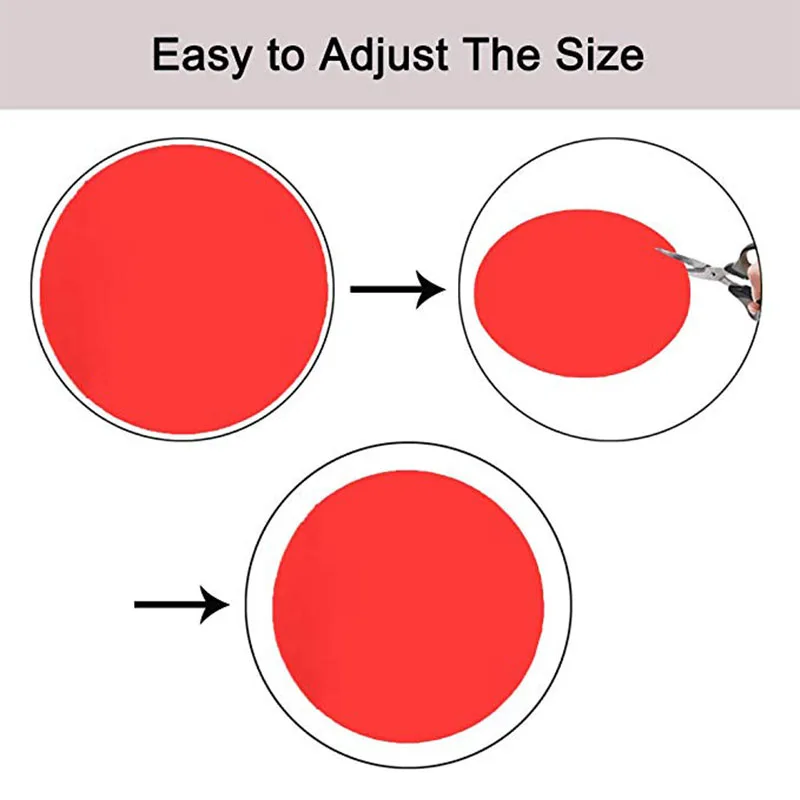 Силиконовый коврик для микроволновой печи диаметром 12 дюймов антипригарный