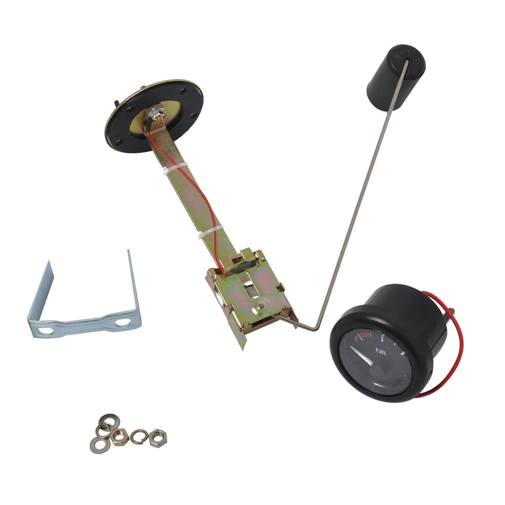 12V УФ фильтр 52 мм с 2 дюймов лодка светодиодный Подсветка E 1/2 F топлива Манометр + 350