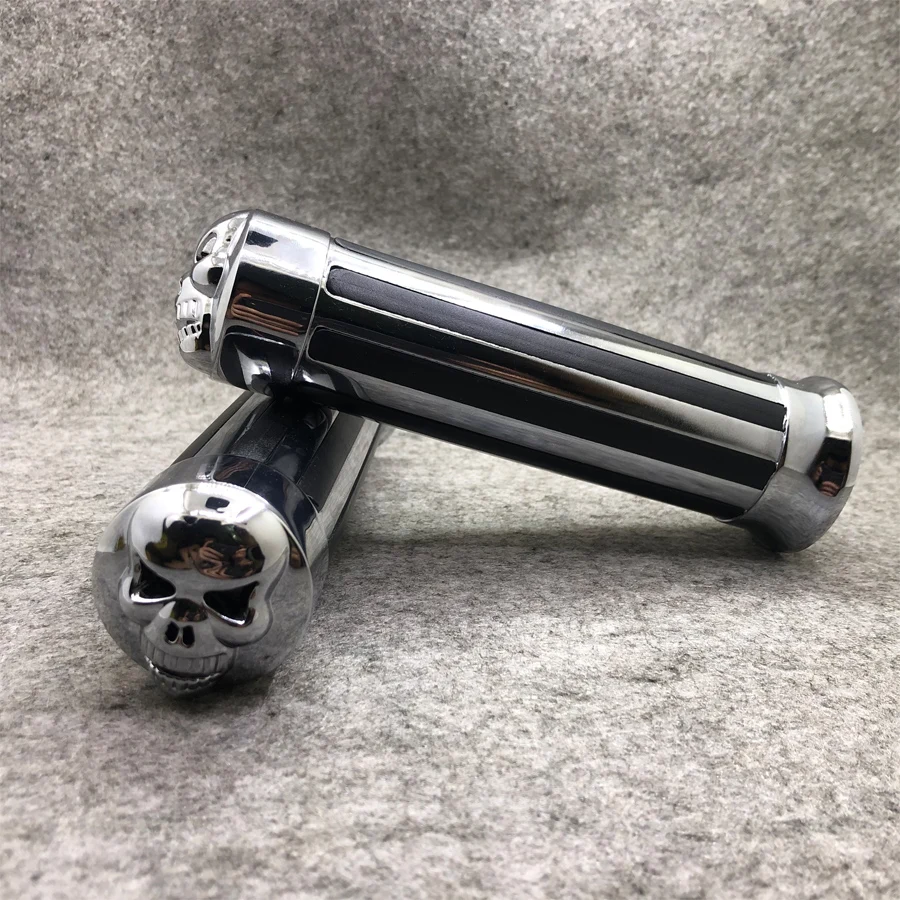 

Ручки для мотоцикла с черепом, 25 мм, для Honda Shadow 600 750 1100 VTX 1300 1800 GL1200