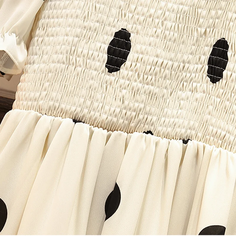 Женское винтажное платье в горошек длинный пляжный сарафан с открытой спиной