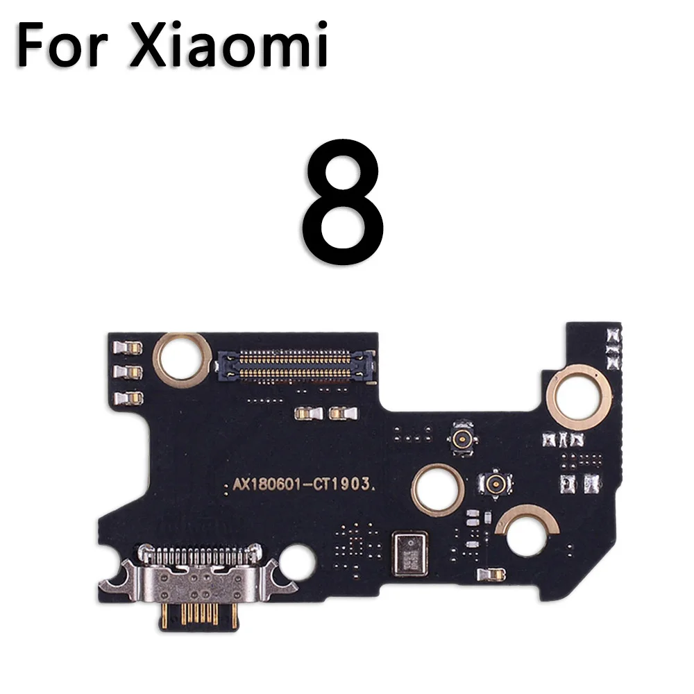 Для Xiaomi Mi 5 5s 6 6x8 8SE 9 9T 9SE 10 A1 A2 A3 Lite Plus Pro Mic USB зарядное устройство порта платы разъем