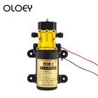 Сельскохозяйственный Электрический водяной насос, мощный мембранный распылитель воды высокого давления, 12 В постоянного тока