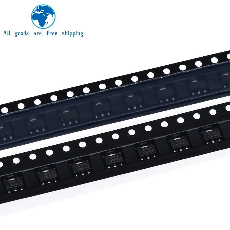 10 шт HT7333-A SOT89 HT7333-1 SOT-89 HT7333 7333-1 SMD 7333A-1 Новый и оригинальный IC | Электронные