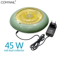 comnail 45w machine nail art salon tool powerful nail dust collector adjustable nail gel polish vacuum cleaner manicure