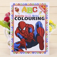montessori toys disney pixar car mickey mouse spiderman coloring book drawing book early education toys