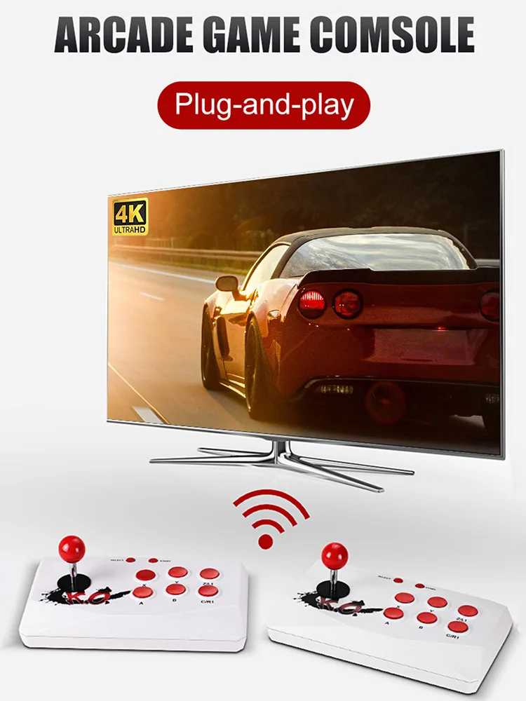 A11 4K беспроводные аркадные Ретро игровые консоли HD видео игры ретро консоль