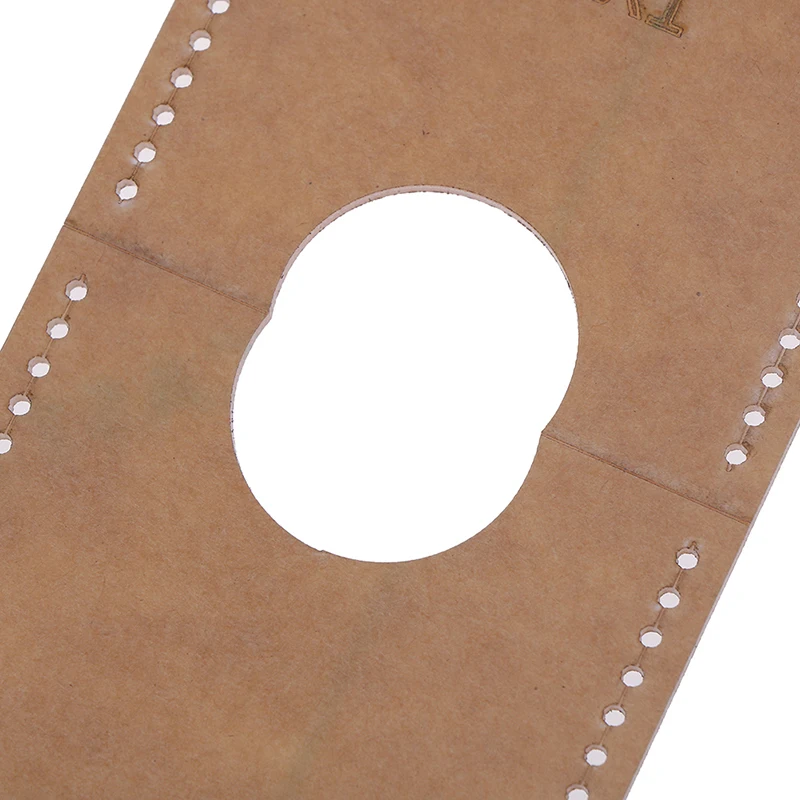 Новый акриловый прозрачный шаблон ручной работы Набор DIY ремесло для кожаного