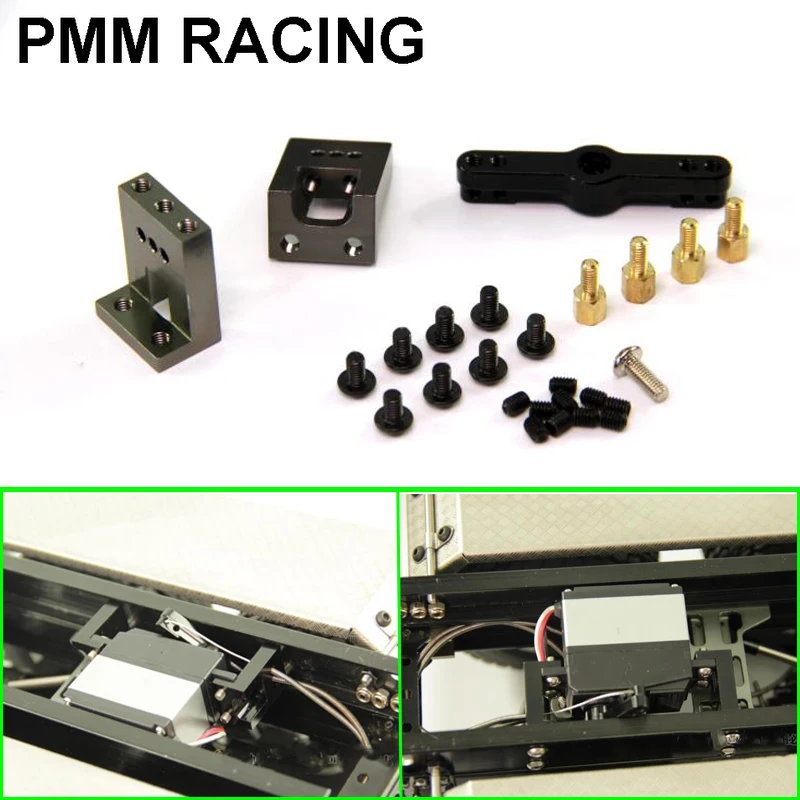 

Metal Axle Lock differential conversion controller fixed seat For 1/14 Tamiya RC Truck Scania MAN Actros Arocs Volvo car parts