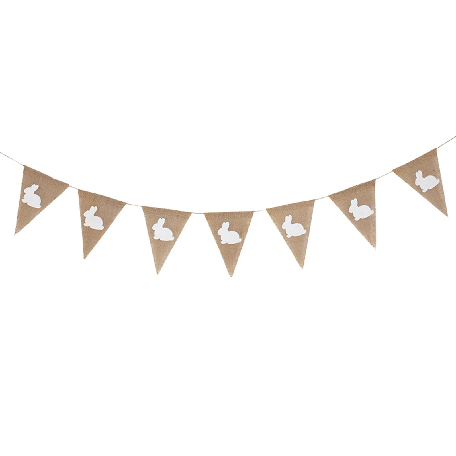 

1 Pcs7 Sheet8.2Feet Easter Bunny Banner Party Wedding Flags Exquisite Decorations can CSV