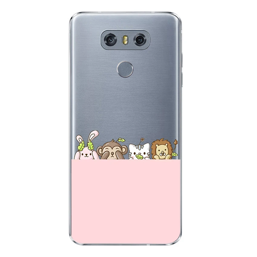 Ciciber милые животные Свинья для LG G7 G6 G5 G4 V40 V35 V30 V20 чехол телефона K11 K10 K9 K8 K4 2018 2017 X