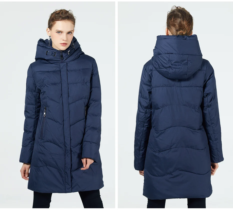 GASMAN Women Winter Jacket Long Thick Coat For Women Hooded Down Parka Winter Warm Female Clothes Winter Plus Size 7XL 6XL