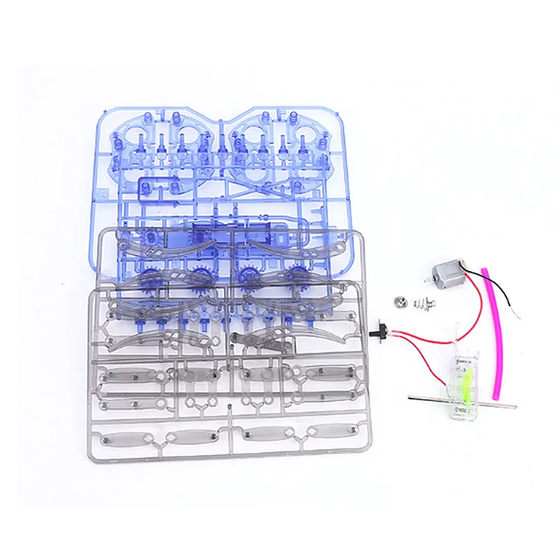 Электронные строительные блоки Электрический робот паук сборные игрушки сделай