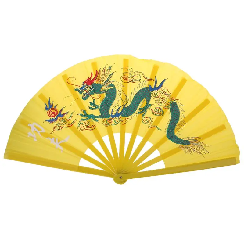 

33cm Chinese Traditional Martial Arts Folding Tai Chi Fan Kung Fu Performance For Chinese Gift Wholesale Dropshipping