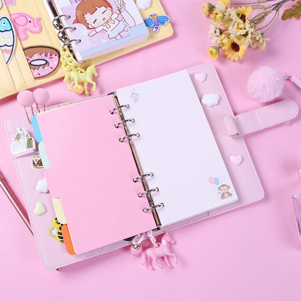 Летняя милая серия заполняющие бумаги для блокнота A5/a6 цветной внутренний