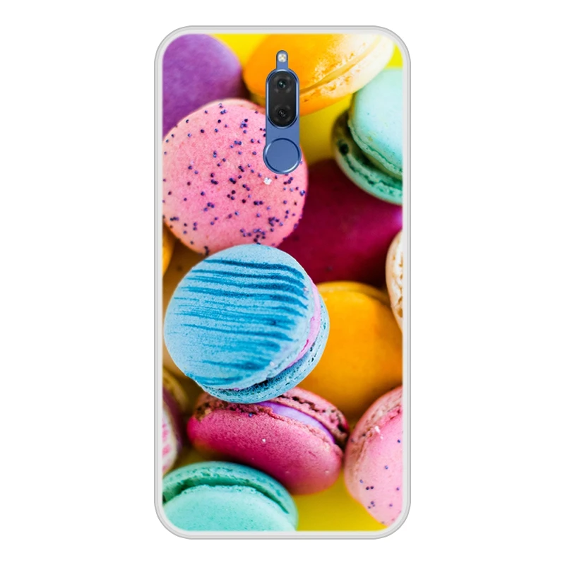 Чехол для huawei nova 2i Мягкий Силиконовый ТПУ шикарный узорчатый чехол для телефона huawei nova 2i чехол - Цвет: No.14
