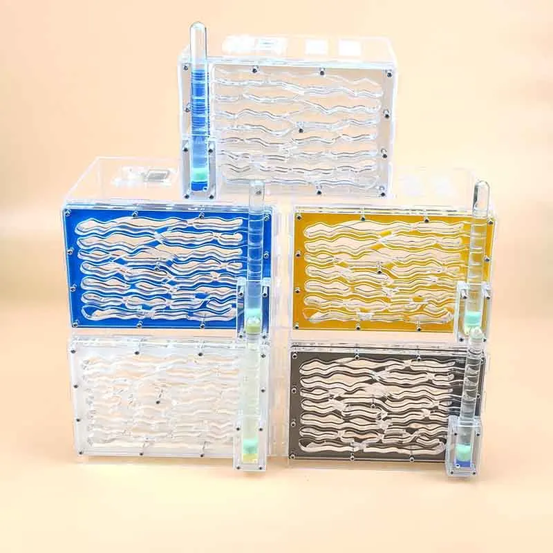 Акриловая муравьиная ферма с AntsAnd пищевой Террариум для рептилий насекомых