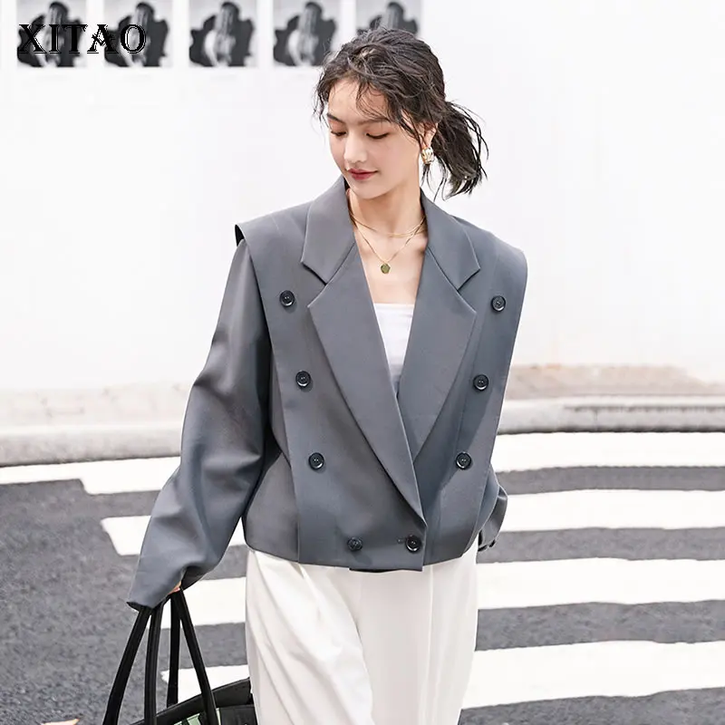 Женский блейзер на пуговицах в британском стиле|Женские пиджаки| |