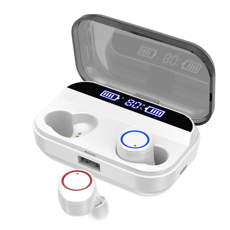 Наушники-вкладыши TWS с Беспроводной наушники X11 Bluetooth 5 0 Мощность Дисплей