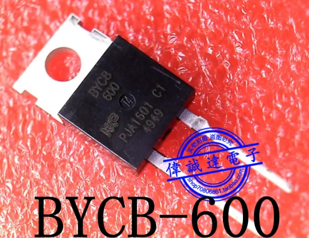 

Mxy, 10 шт., BYC8-600 BYC8, 600, 600 В, 8A, Диод Быстрого Восстановления до-220