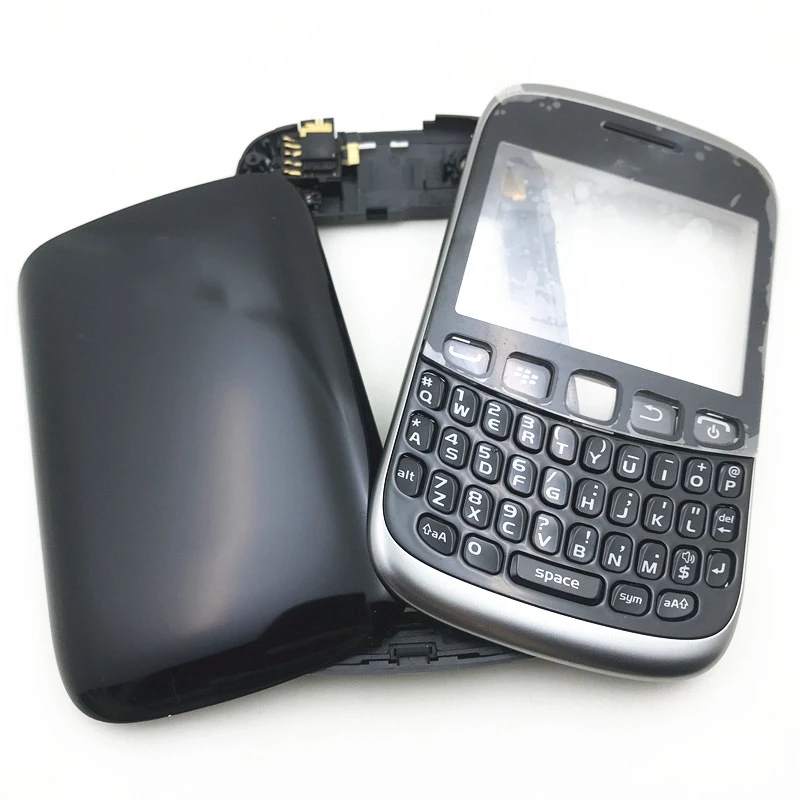 

Full Housing For BlackBerry Curve 9320 Front Frame Middle Frame with Keypad Side Buttons Replacement