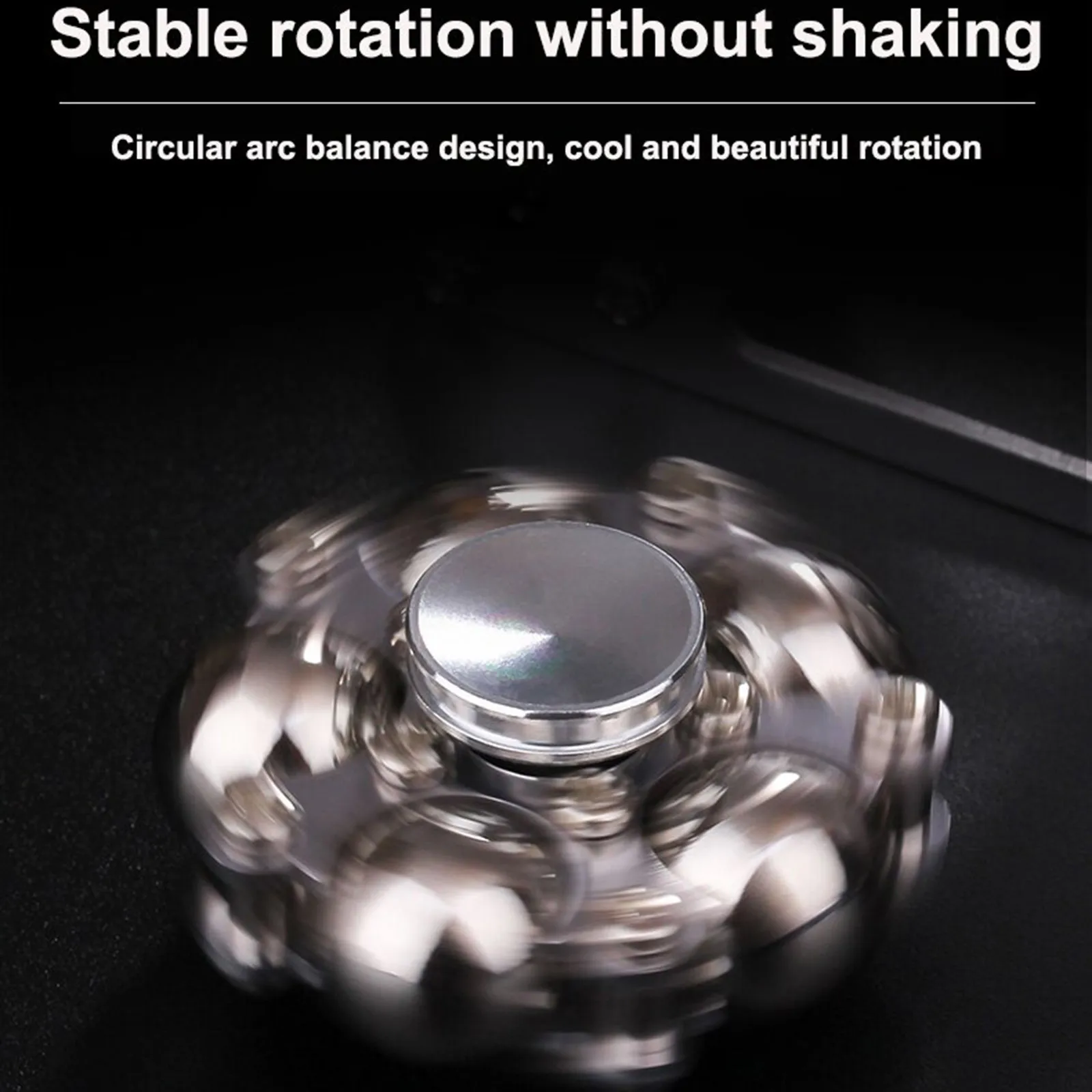 

Fidget Spinners Antistress Fidget Toys Pop Up Metal Anti Stress Hand Spinner Windmill Shape Tripod Support Adult Toys