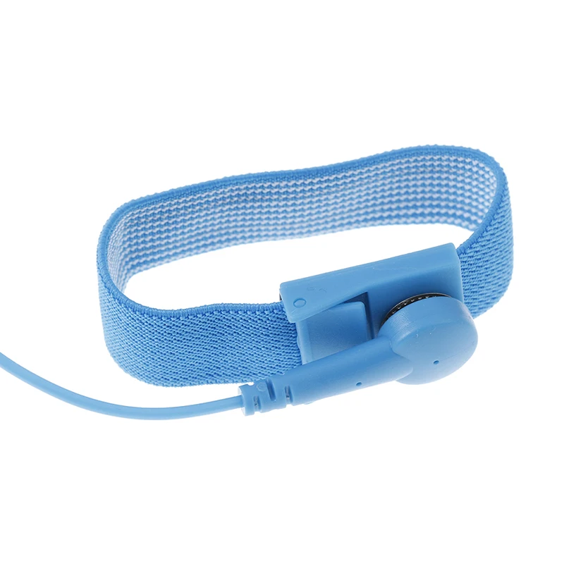 Adjustable PVC Anti-static Bracelet Electrostatic Discharge Cable Reusable Wrist Band Strap Hand With Grounding Wire | Инструменты