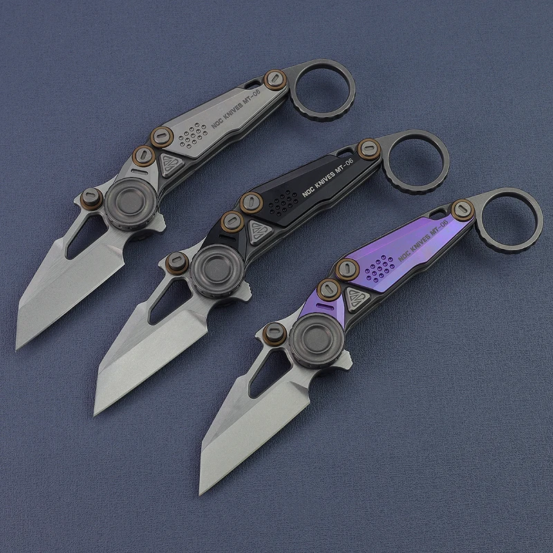 Легко открывающийся острый складной нож NOC M390 титановая ручка карманные ножи для
