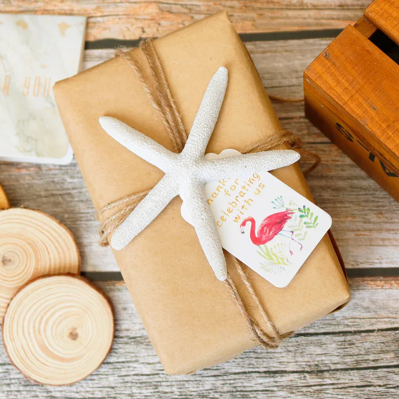 300 шт. фламинго и единорог Бумага теги спасибо &quotсделай сам&quot хороший подарок на