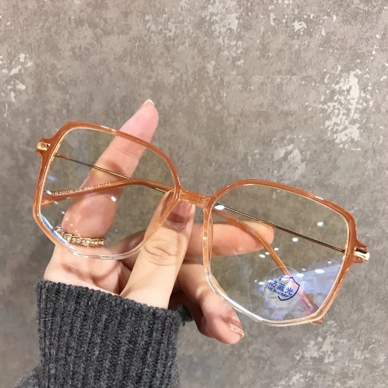 

New Fashion TR90 Anti Blue Eyeglasses Frame Eye-Protection Radiation-resistant Glasses Computer Gaming Eyewear Glasses Frame
