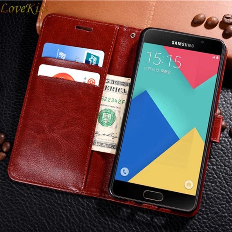 Кожаный бумажник чехол для телефона для samsung Galaxy A3 A5 A7 J5 J2 премьер-10 20 30 40 50 70 A6 A7 A8 A9 S8 S9 S10 плюс Чехол