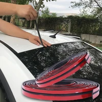 14mm19mm car front rear windshield sticker car window sealant rubber stickers sunroof triangular window sealed strips seal trim