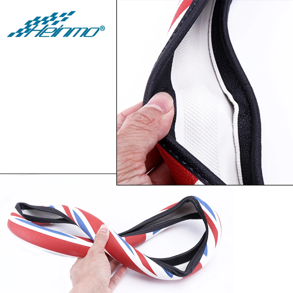 Чехол на руль автомобиля Стайлинг декоративные аксессуары для MINI Countryman R60 F60 Cooper